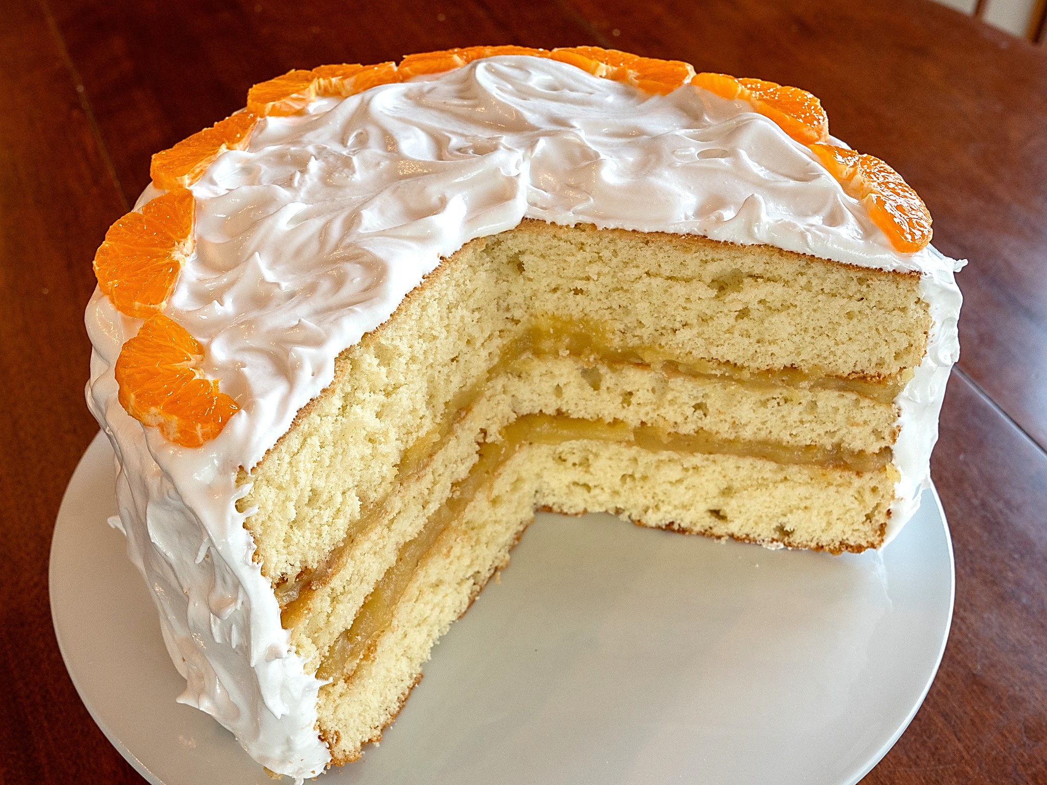 Orange Layer Cake