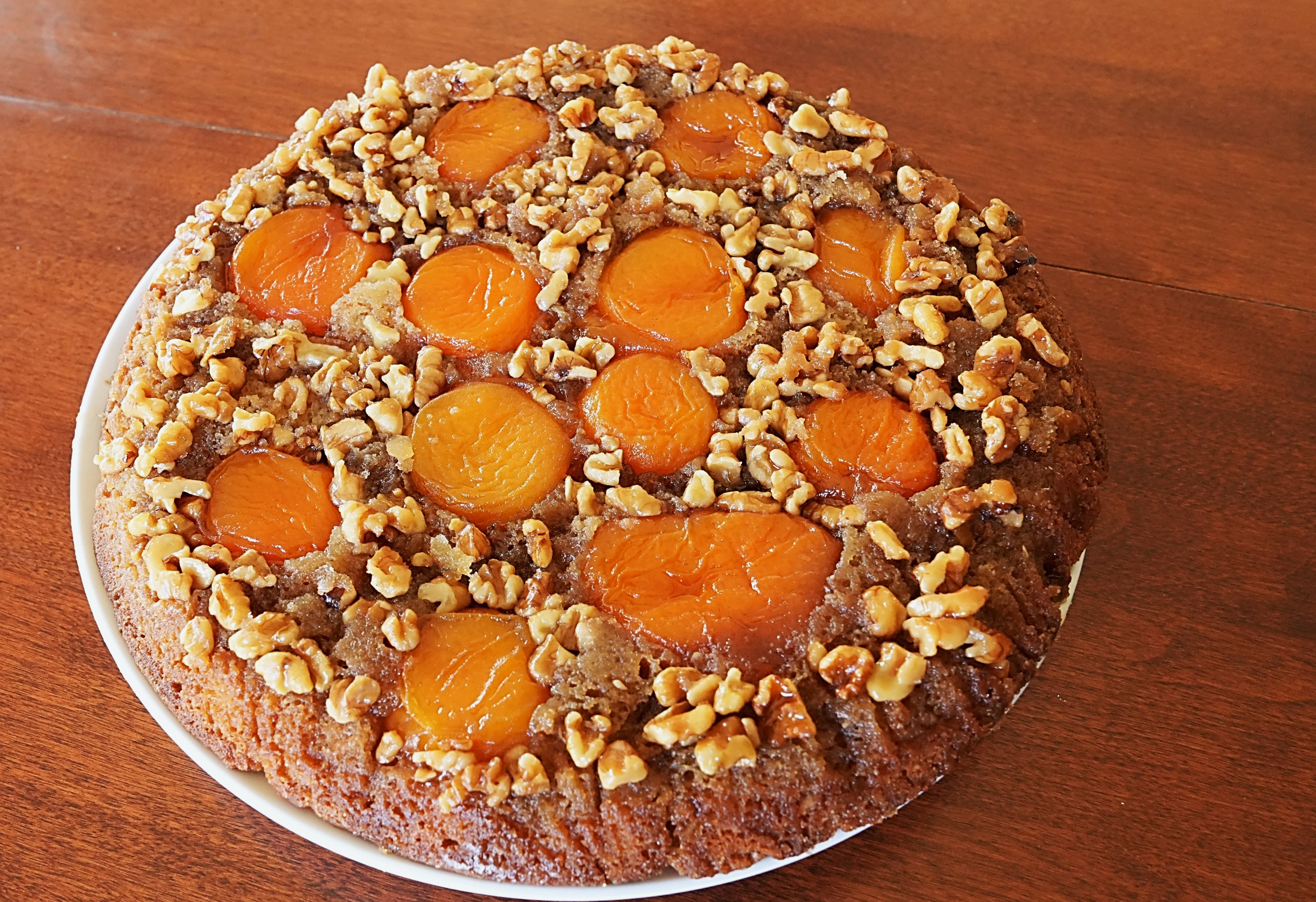 Apricot Torte (Apricot Upside Down Cake)