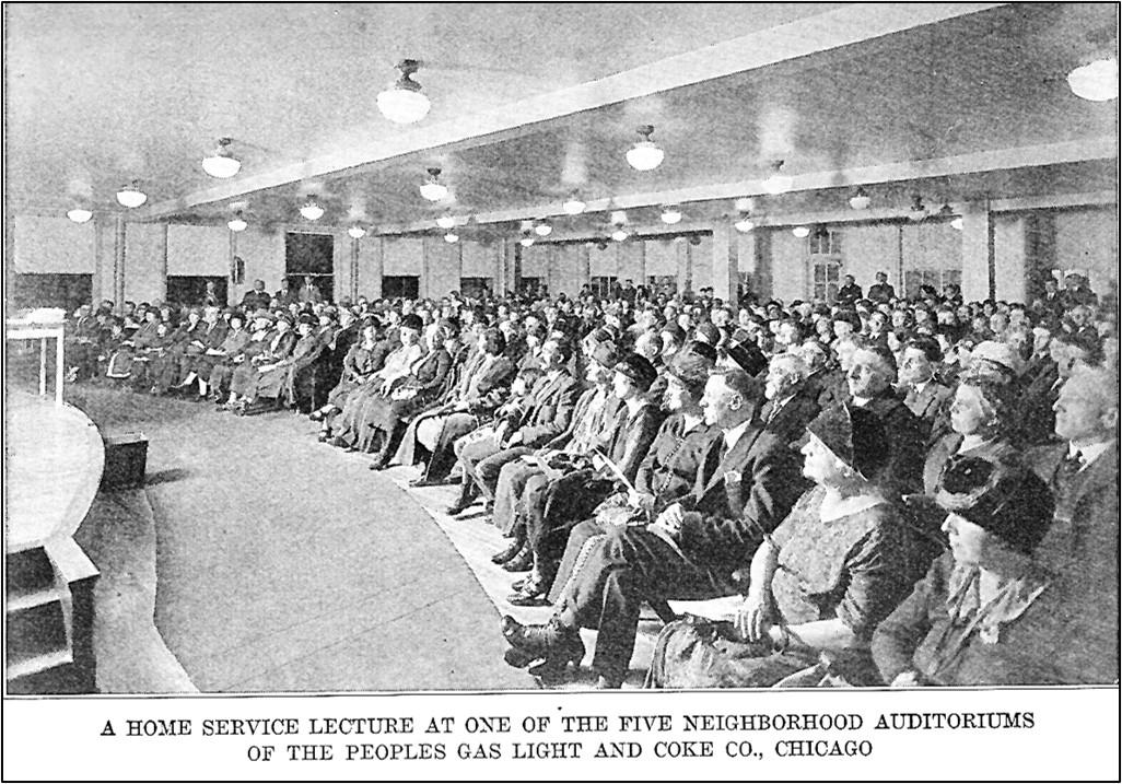 audience in auditorium 