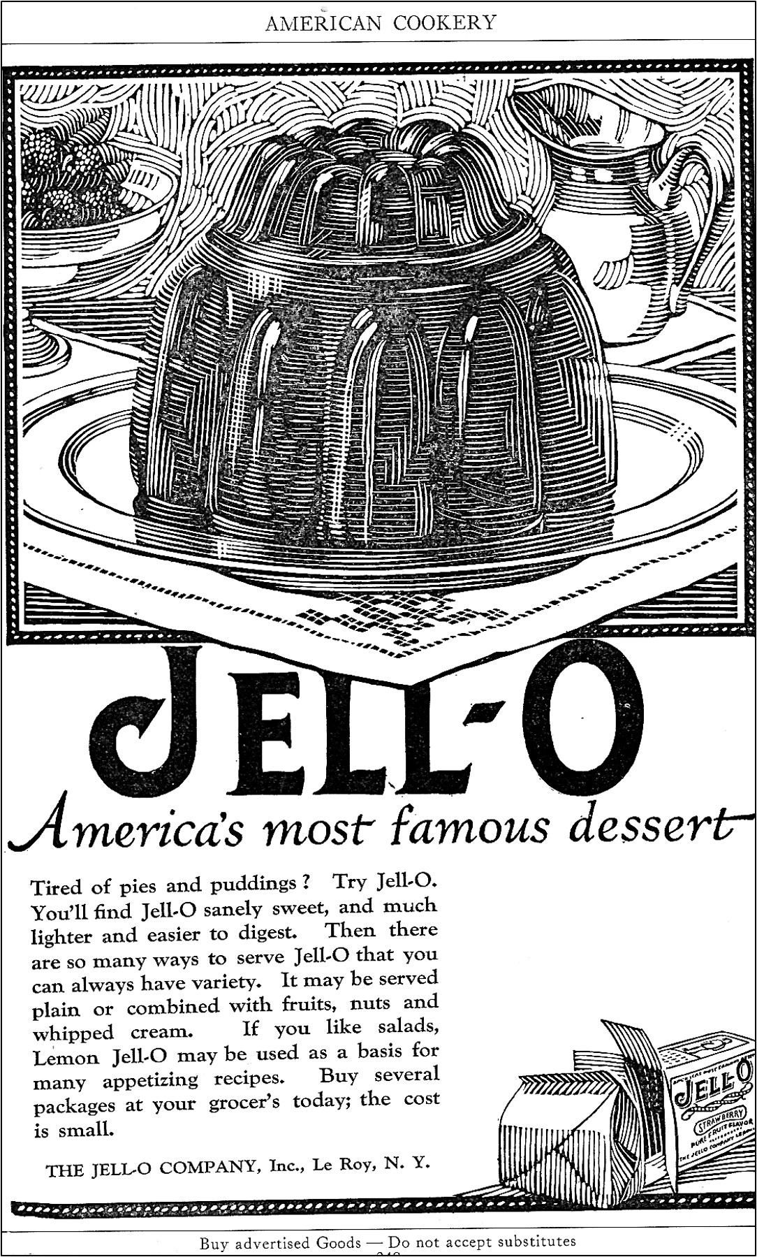 Jell-O Advertisement