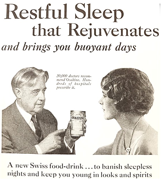 Ovaltine Advertisement