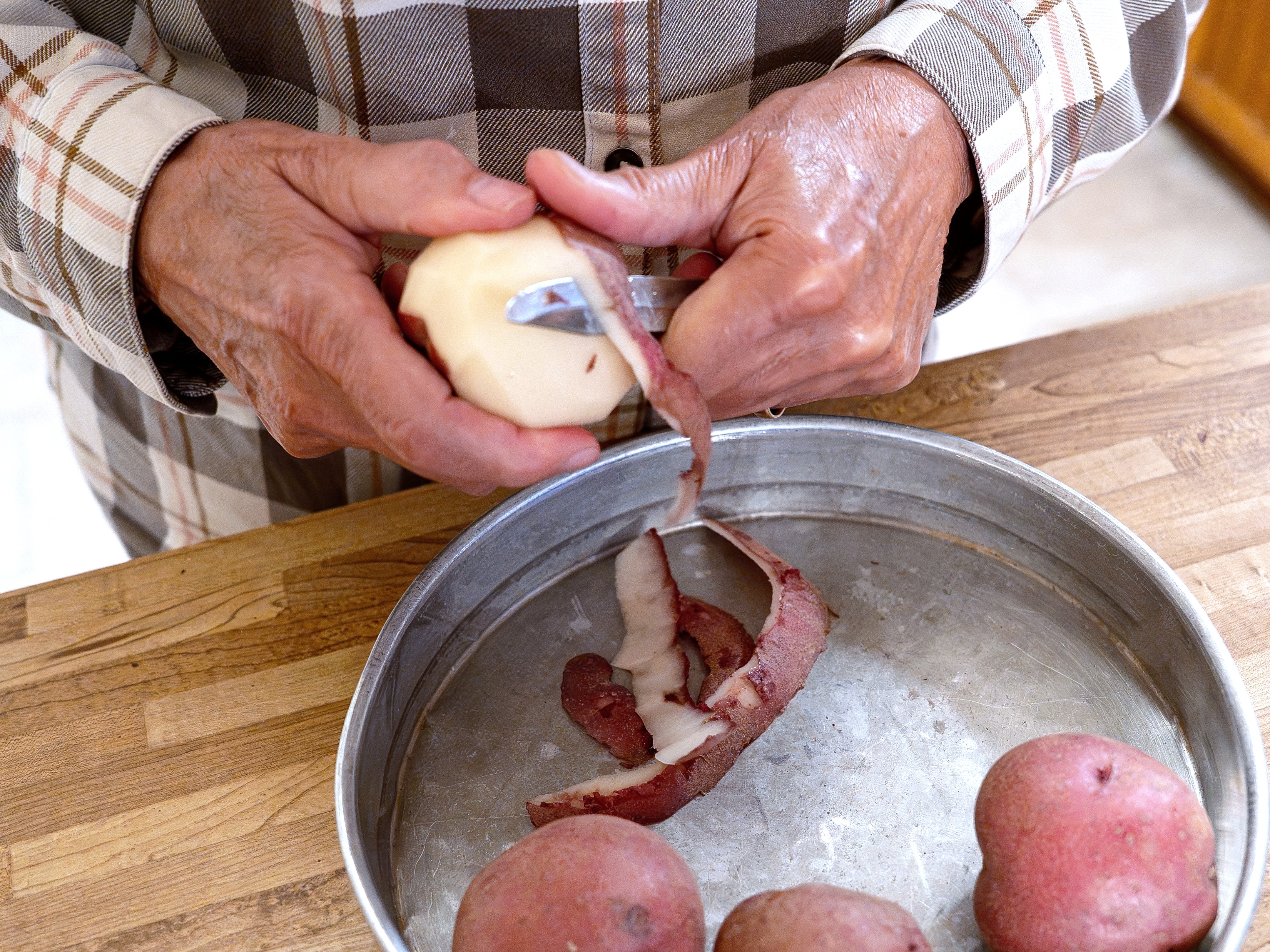 Peeling Potatoes