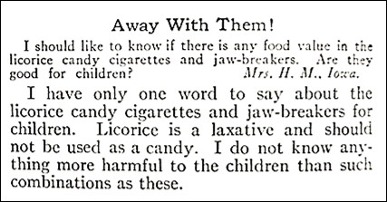 Q&A Candy Cigarettes