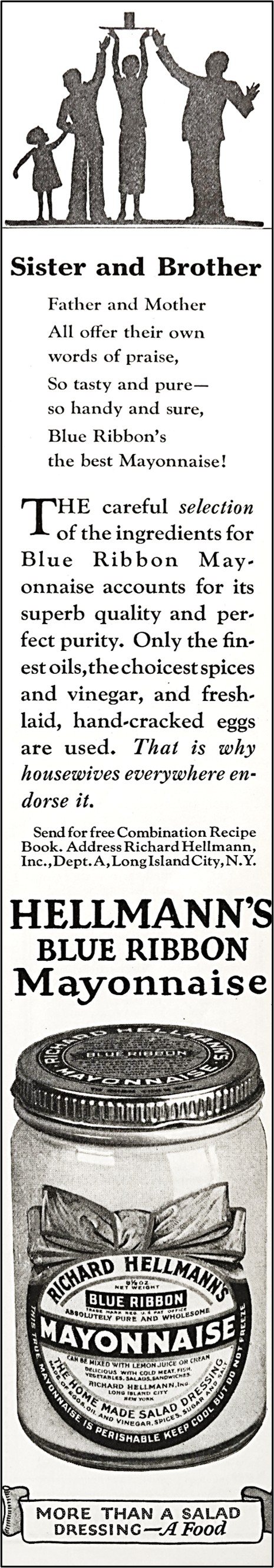 Hellmann's Mayonnaise Advertisement